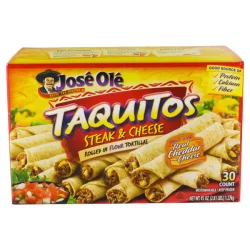 José Olé Steak & Cheese Flour Taquitos