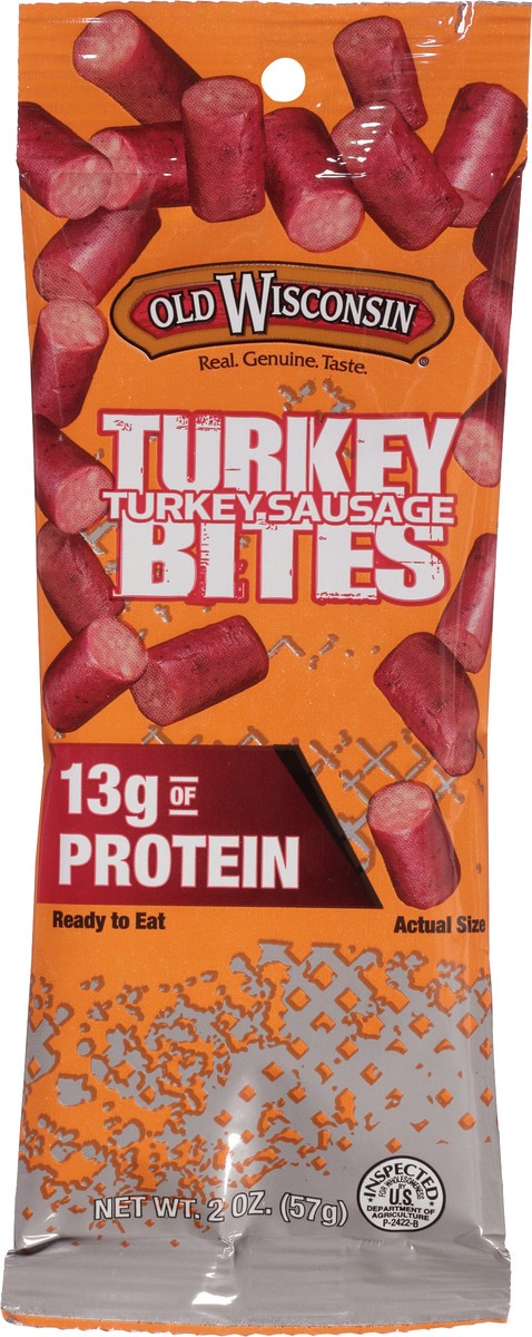 slide 4 of 7, Old Wisconsin Turkey Snack Bites, 2 oz