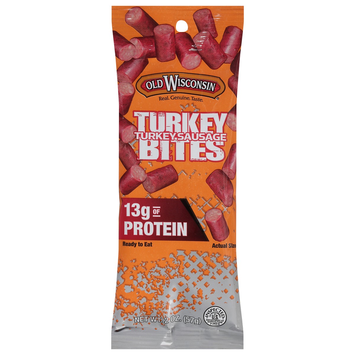 slide 1 of 7, Old Wisconsin Turkey Snack Bites, 2 oz