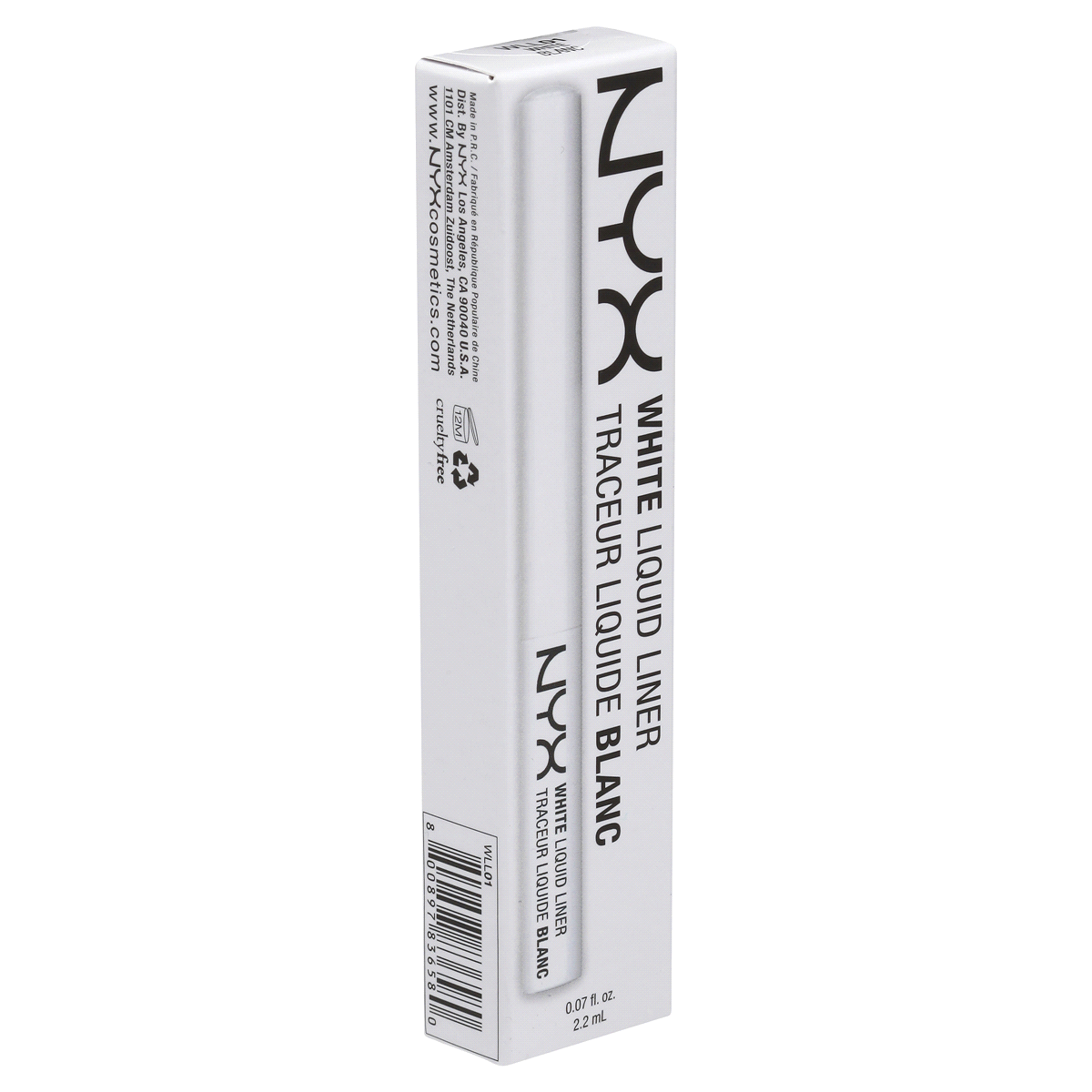 slide 5 of 7, NYX Professional Makeup Professional Makeup White Liquid Liner, 1 ct