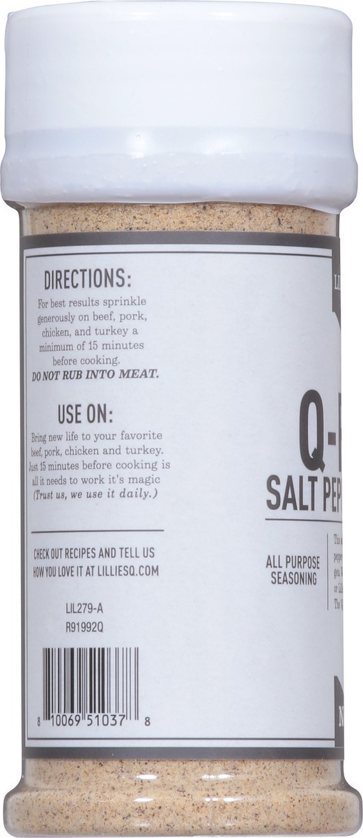 slide 5 of 15, Lillie's Q No. 78 Q-Rub All Purpose Salt Pepper Garlic Seasoning 7.9 oz, 7.9 oz