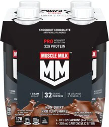 Muscle Milk Protein Shake, Non-Dairy, Knockout Chocolate