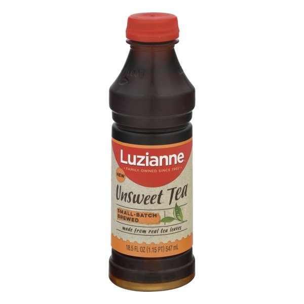 slide 1 of 6, Luzianne Unsweet Tea, 18.5 oz