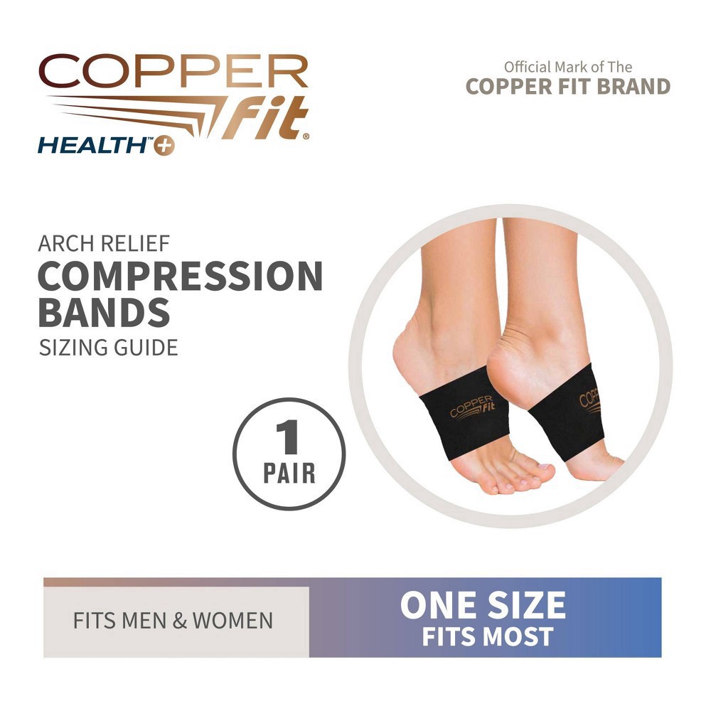 slide 6 of 7, Copper Fit Health Arch Support, 1 ct