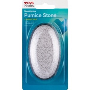 slide 1 of 1, CVS Health Massaging Pumice Stone With Comfort Grip, 1 ct