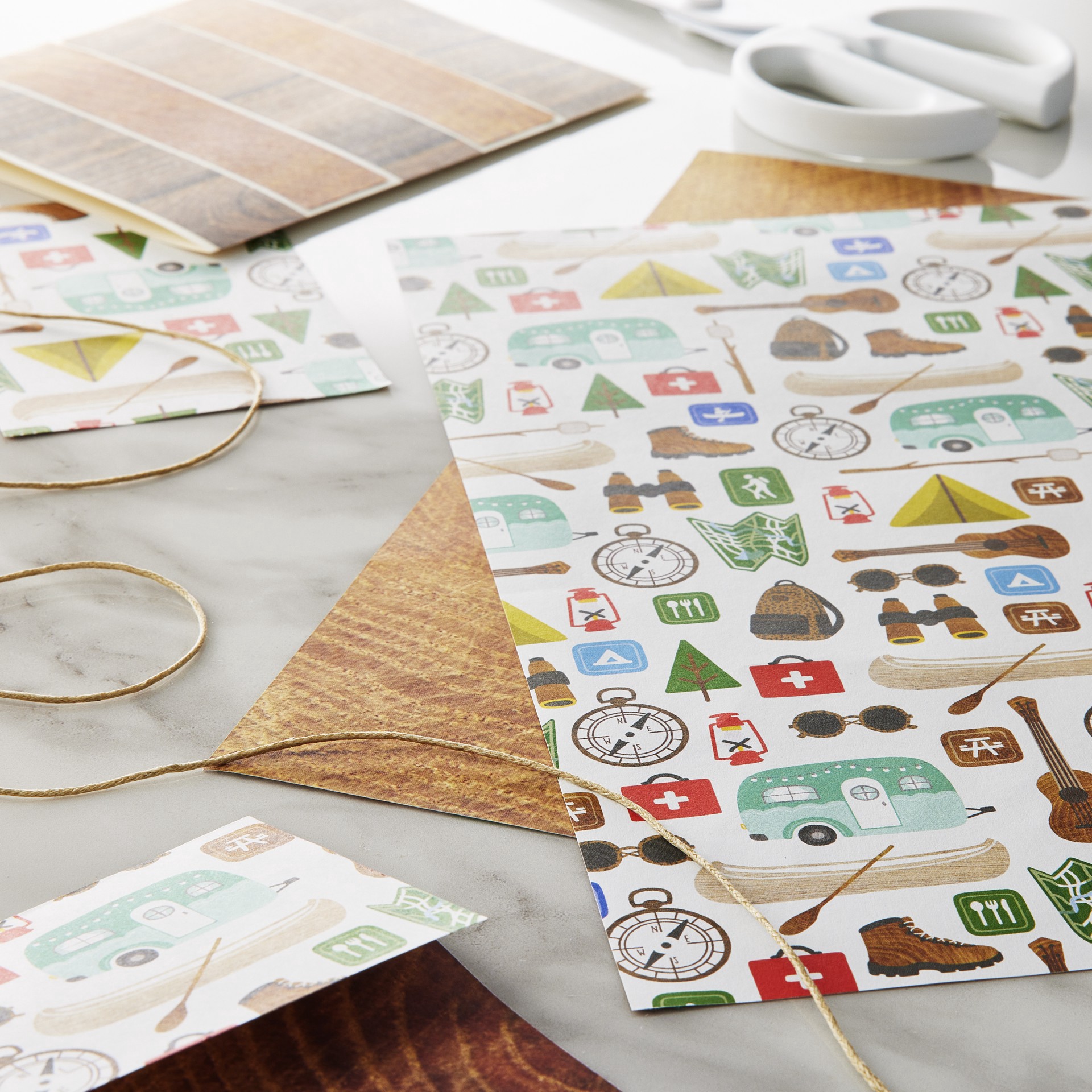 slide 3 of 4, Outdoors Double-Sided Cardstock Paper By Recollections, 12" X 12", 12 in x 12 in