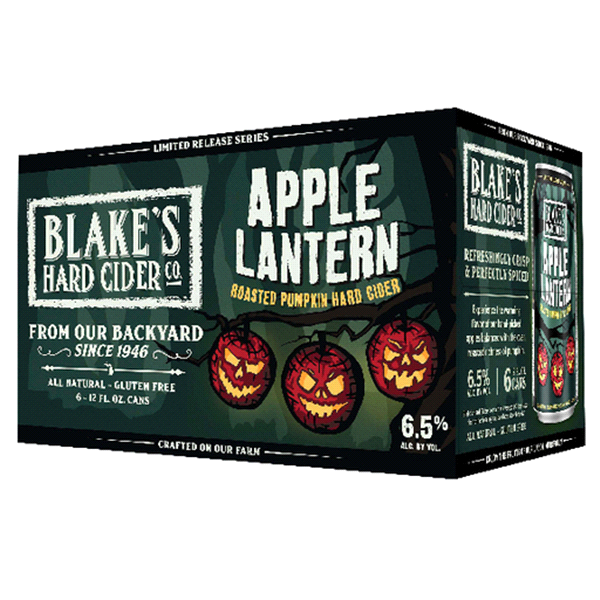 slide 1 of 1, Blake's Hard Cider Co. Blakes Apple Lantern, 6 ct; 12 oz