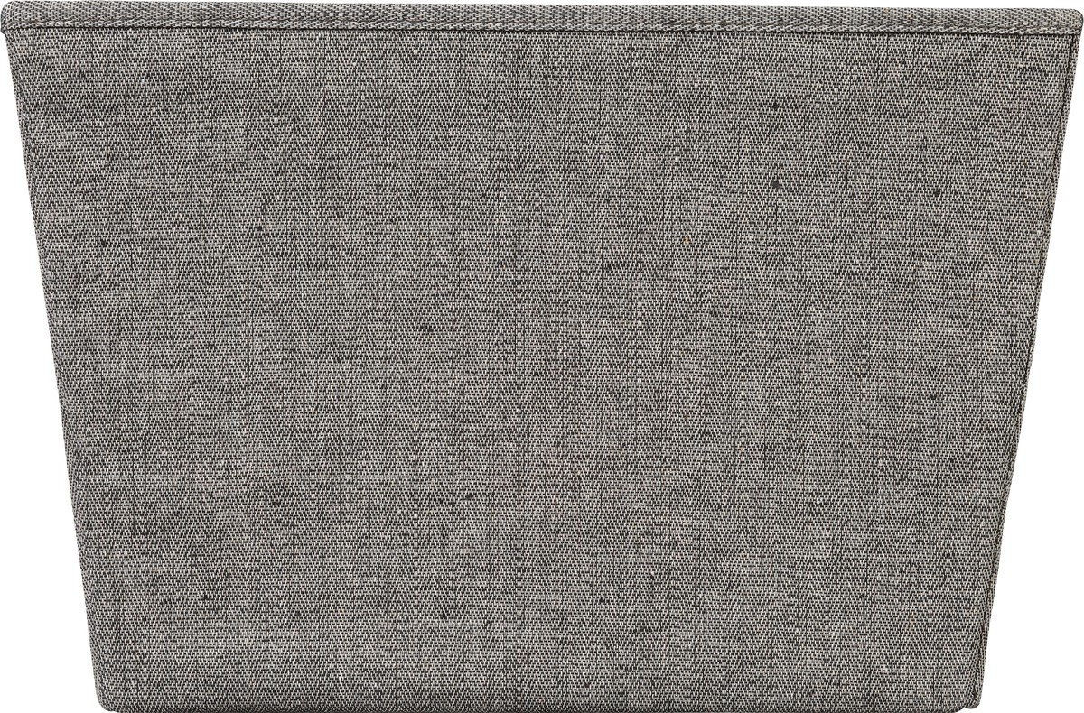 slide 4 of 9, Whitmor Storage Tote, Black Herringbone, 1 ct
