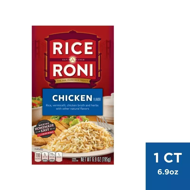 slide 1 of 5, Rice-A-Roni Chicken Flavored Rice Mix - 6.9oz, 6.9 oz