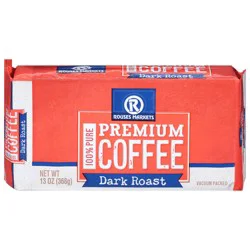 Rouses Markets Dark Roast 100% Pure Premium Coffee 13 oz