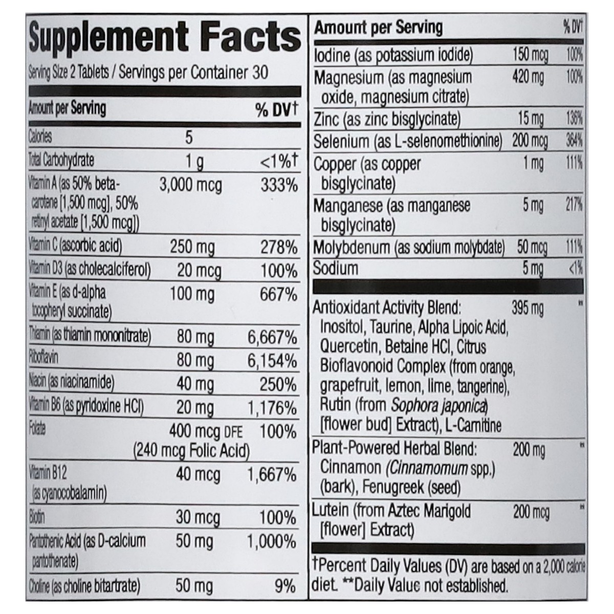 slide 7 of 13, Nature's Way Completia Diabetic Multivitamin 60 Tablets, 60 ct