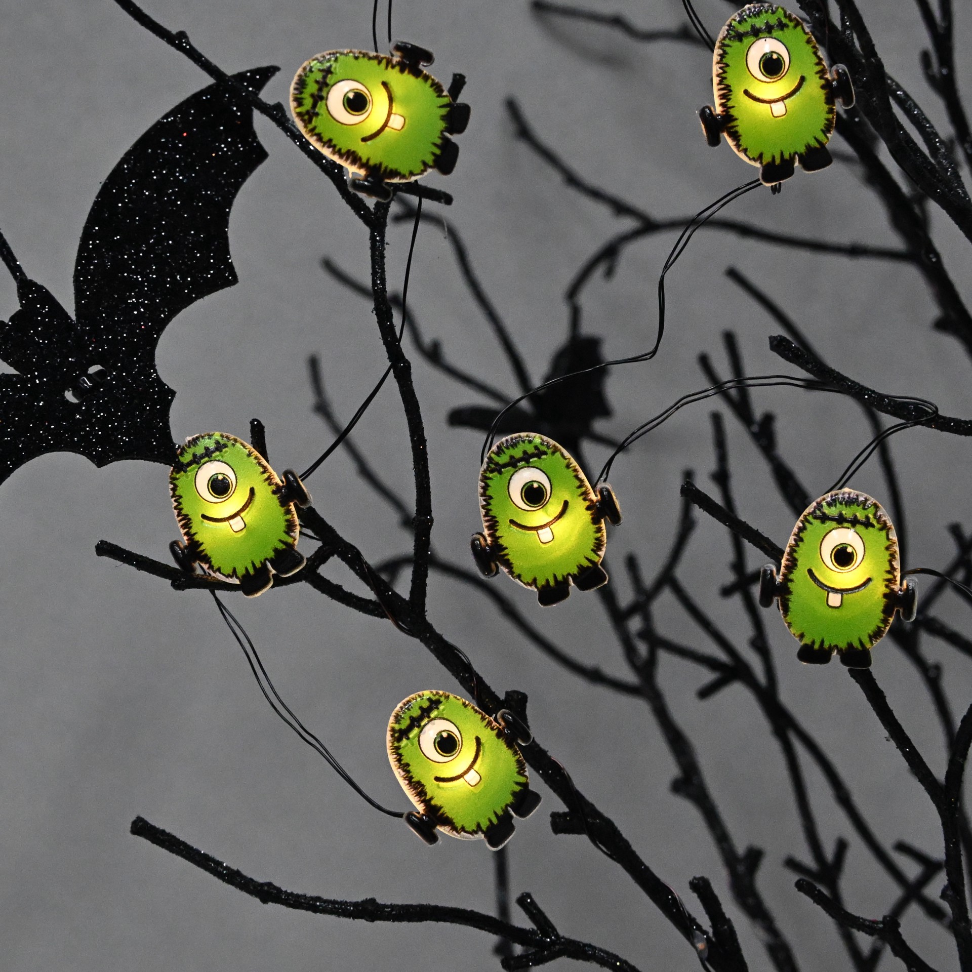 slide 2 of 4, 18ct. Warm White Led Monster Icon String Lights By Ashland, 18 ct