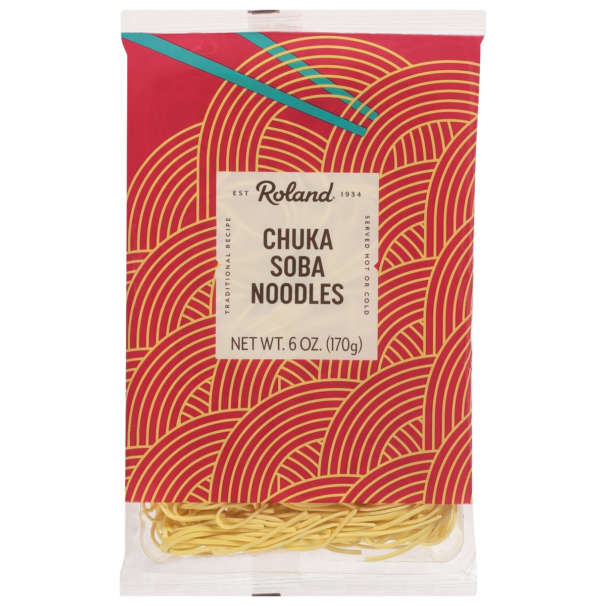 slide 12 of 13, Roland Chuka Soba Noodles 6 oz, 6 oz