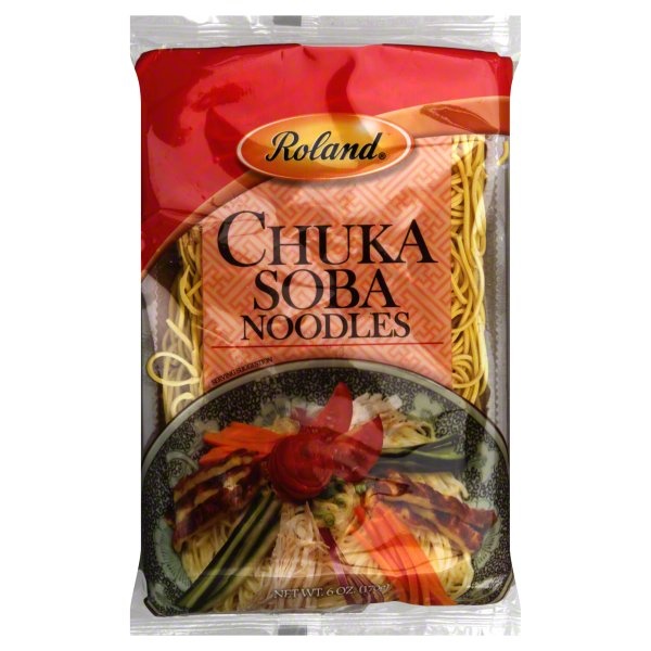 slide 1 of 1, Roland Chuka Soba Noodles, 6 oz