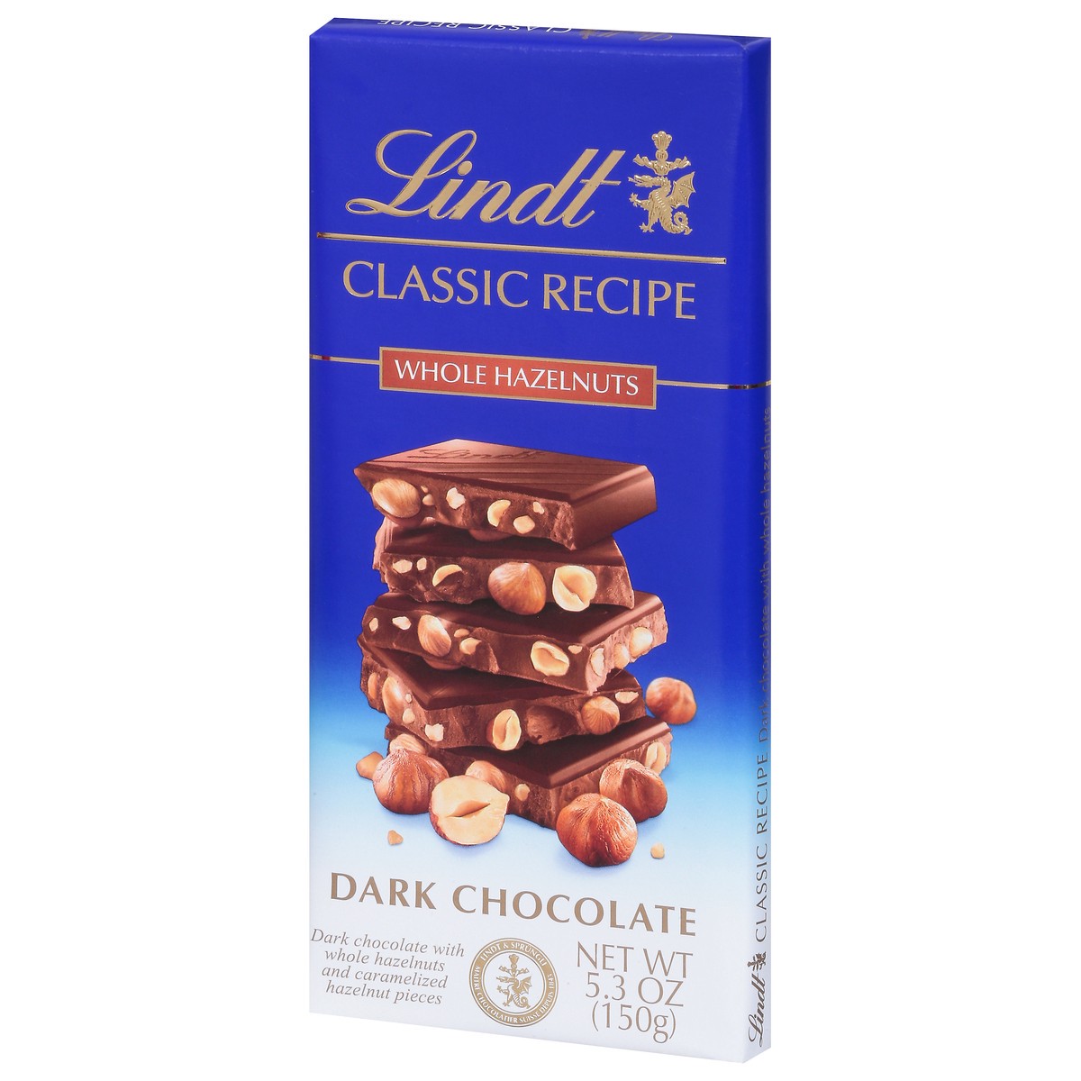 slide 9 of 9, Lindt Classic Recipe Whole Hazelnuts Dark Chocolate 5.3 oz, 5.3 oz