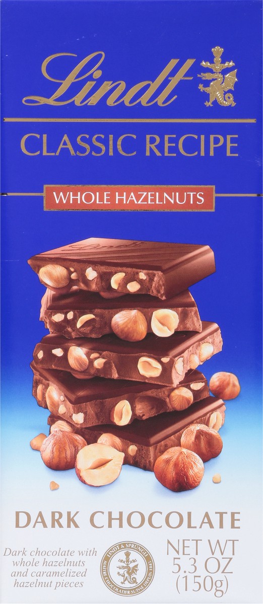 slide 6 of 9, Lindt Classic Recipe Whole Hazelnuts Dark Chocolate 5.3 oz, 5.3 oz