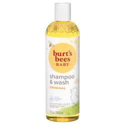 Burt's Bees Baby Shampoo & Wash, Original Tear Free Baby Soap - 12 Ounce Bottle