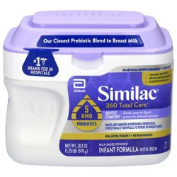 Similac 360 Total Care Gentle Comfort Powder Infant Formula