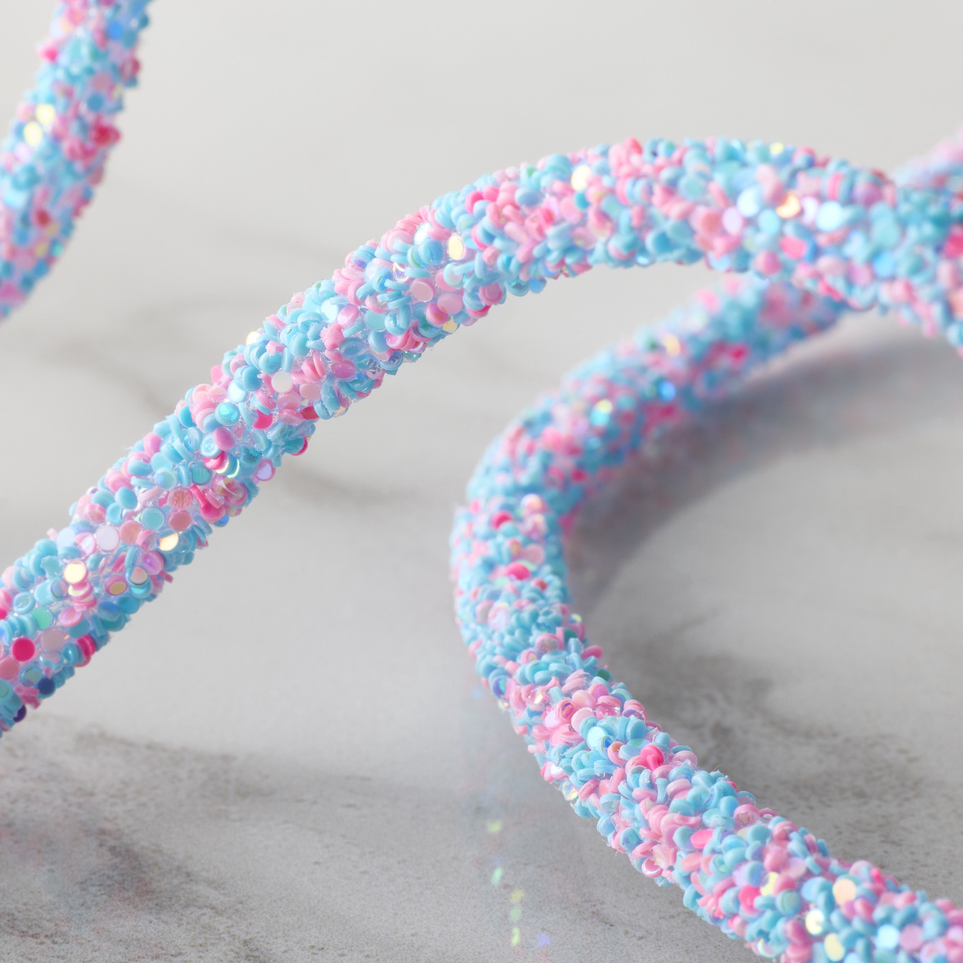 slide 2 of 2, 1/4" X 2yd. Glitter Rope Ribbon By Celebrate It Classic, 1/4 in x 2 yd