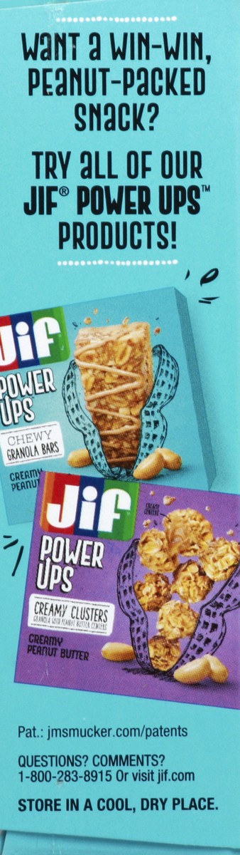 slide 3 of 4, Jif Power Ups Chewy Strawberry With Peanut Butter Granola Bars, 5 ct; 1.3 oz