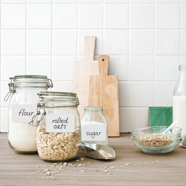 slide 2 of 10, Avery Flexible Self-Adhesive Laser/Inkjet Name Tag Badge Labels, 2 1/3 x 3 3/8, WE, 160 ct