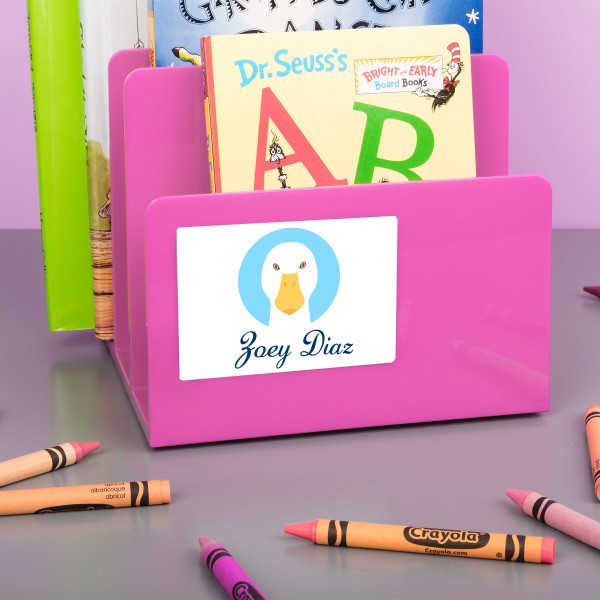 slide 7 of 10, Avery Flexible Self-Adhesive Laser/Inkjet Name Tag Badge Labels, 2 1/3 x 3 3/8, WE, 160 ct