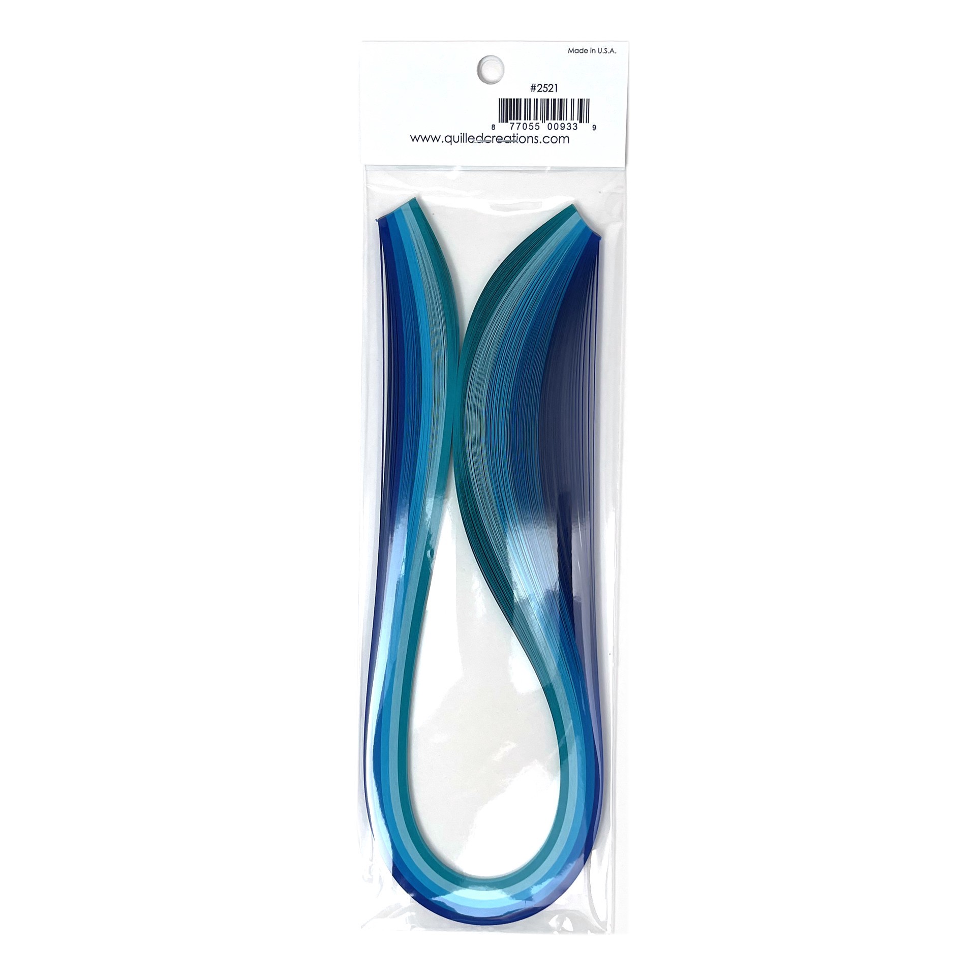 slide 3 of 5, Quilled Creations 1/8" Mixed Shades Quilling Paper, 100ct., 100 ct