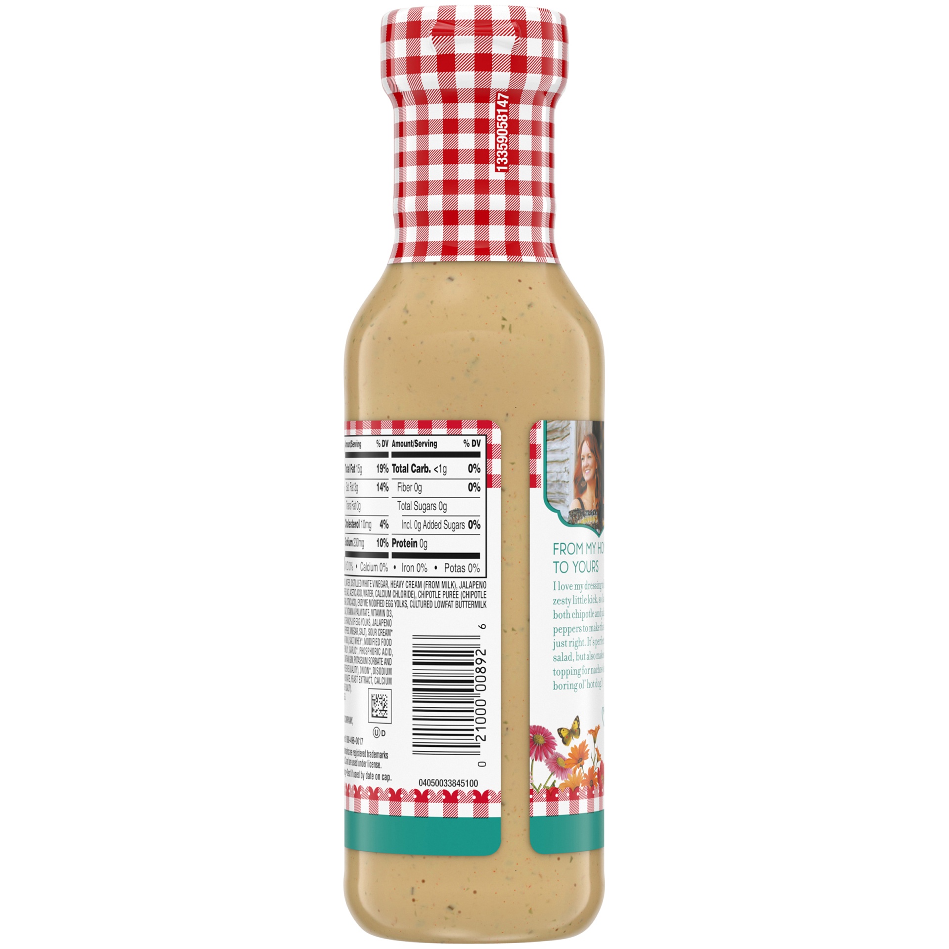 slide 4 of 6, The Pioneer Woman Spicy Southwestern Ranch Salad Dressing & Dip, 12 fl oz