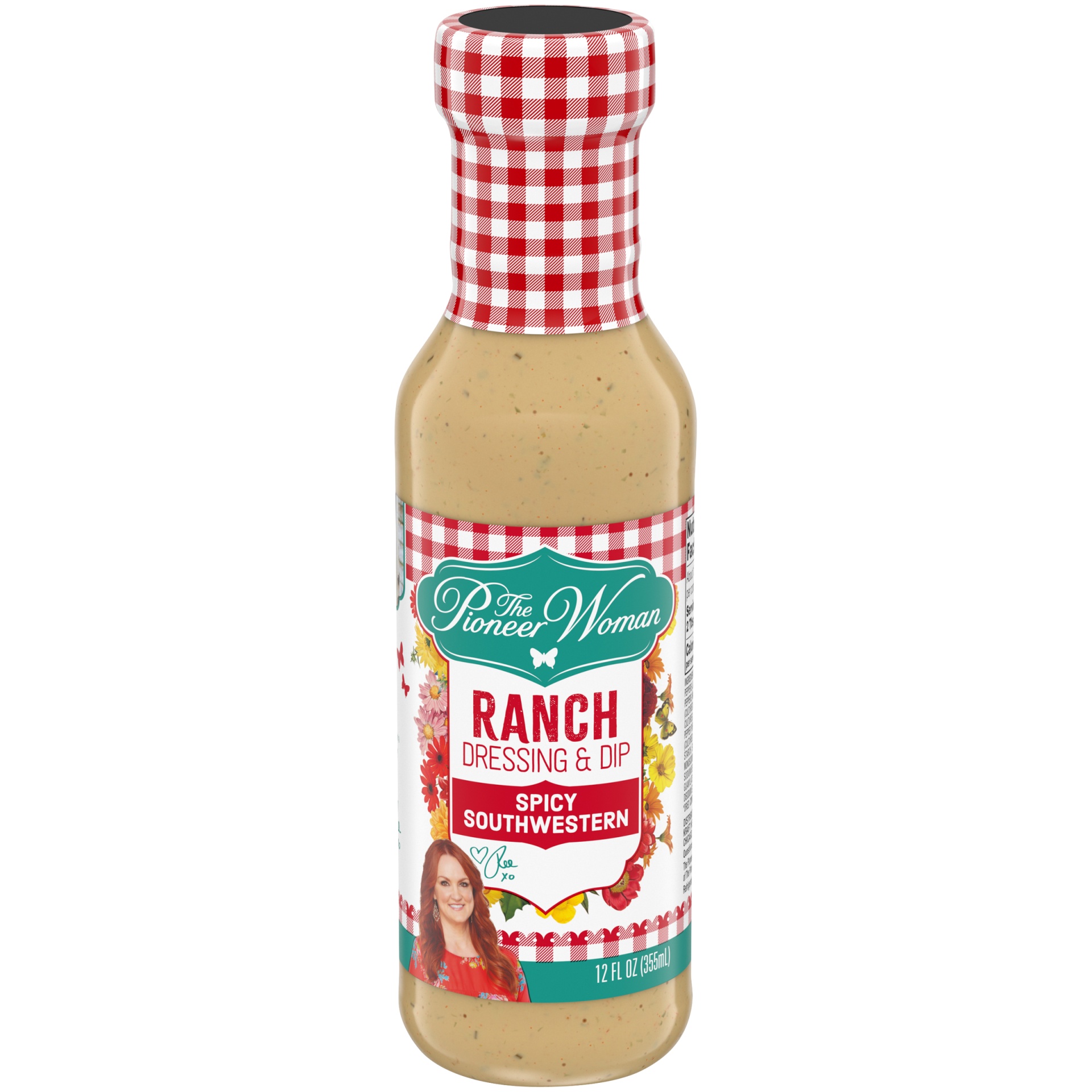 slide 1 of 6, The Pioneer Woman Spicy Southwestern Ranch Salad Dressing & Dip, 12 fl oz