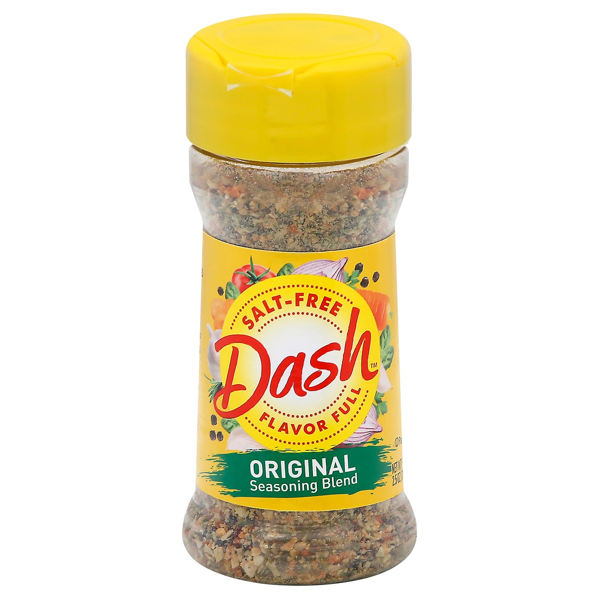 slide 1 of 1, Dash Salt-Free Original Seasoning Blend 2.5 oz, 2.5 oz