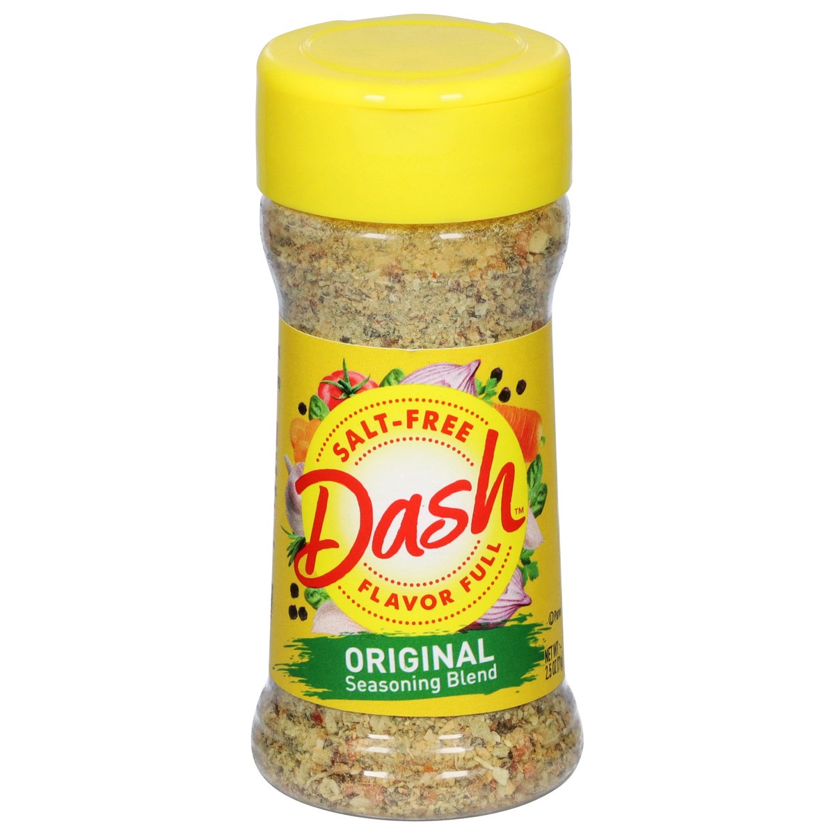 slide 1 of 13, Dash Original Seasoning Blend, Salt-Free, Kosher, 2.5 oz, 2.5 oz