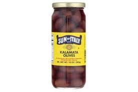 slide 1 of 1, Sun of Italy Kalamata Olives, 10 oz