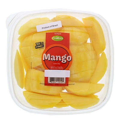 slide 1 of 1, Mibo Cut Mango, 24 oz