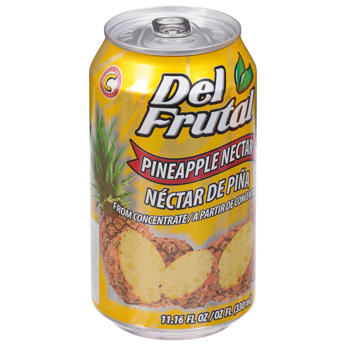 slide 2 of 11, Del Frutal Pineapple Nectar 11.16 fl oz, 