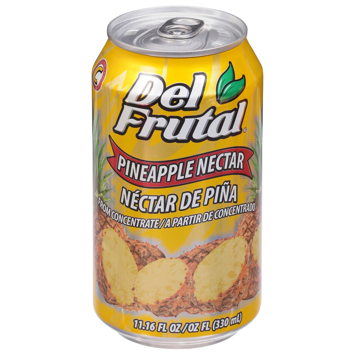 slide 1 of 11, Del Frutal Pineapple Nectar 11.16 fl oz, 