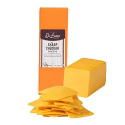 Di Lusso Dilusso Premium Sliced Wisconsin Sharp Cheddar Cheese