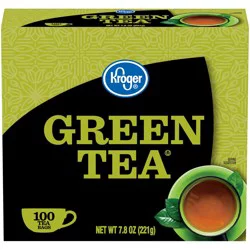 Kroger Green Tea Bags - 100 ct