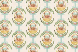 Hester & Cook Laurel Bunny Basket Placemats