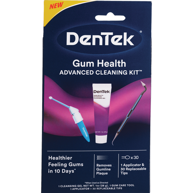 slide 1 of 1, DenTek Gum Health Advanced Cleaning Kit 1 ea, 1 ct