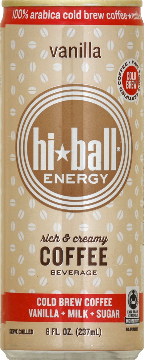 slide 3 of 4, Hiball Coffee Beverage 8 oz, 8 oz