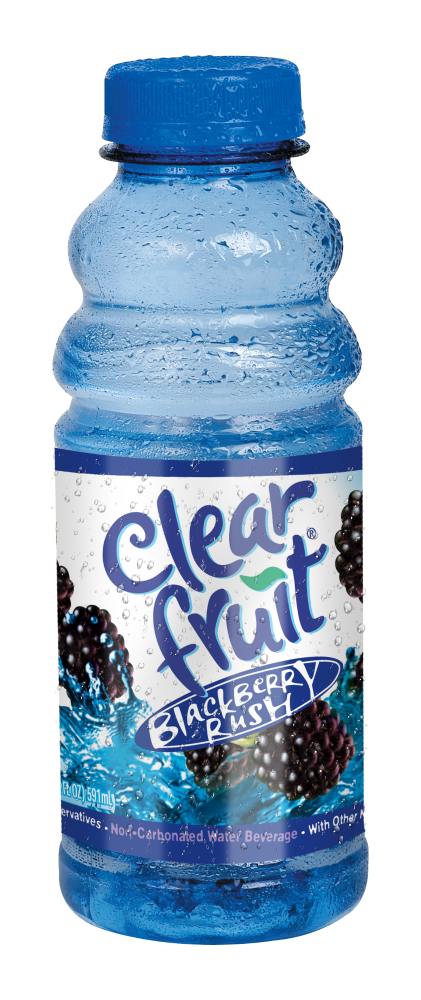 slide 1 of 1, Clear Fruit Clearfruit Blackberry Rush Flavored Water Bottle, 20 fl oz