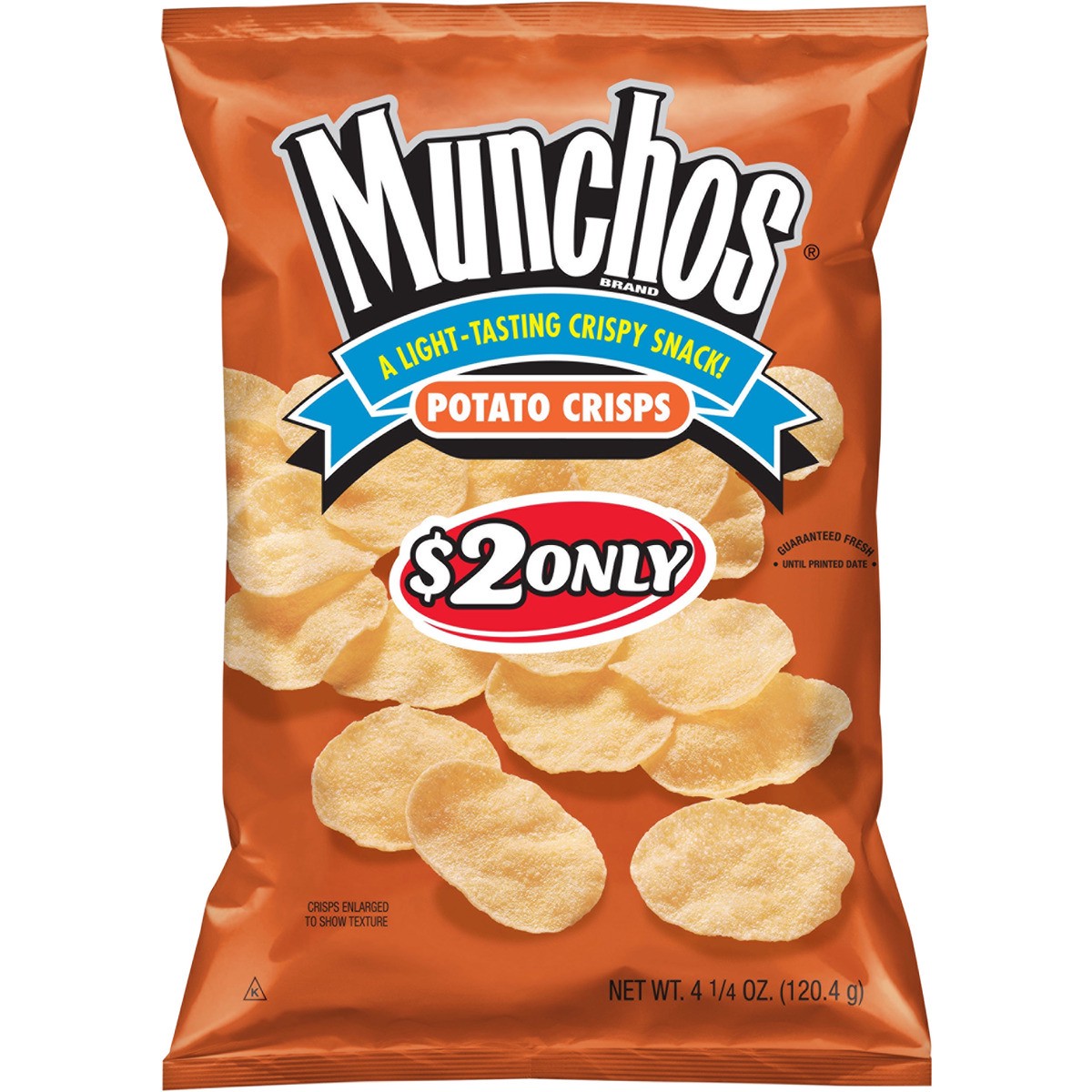 slide 1 of 3, Munchos Potato Crisps, 4.25 oz