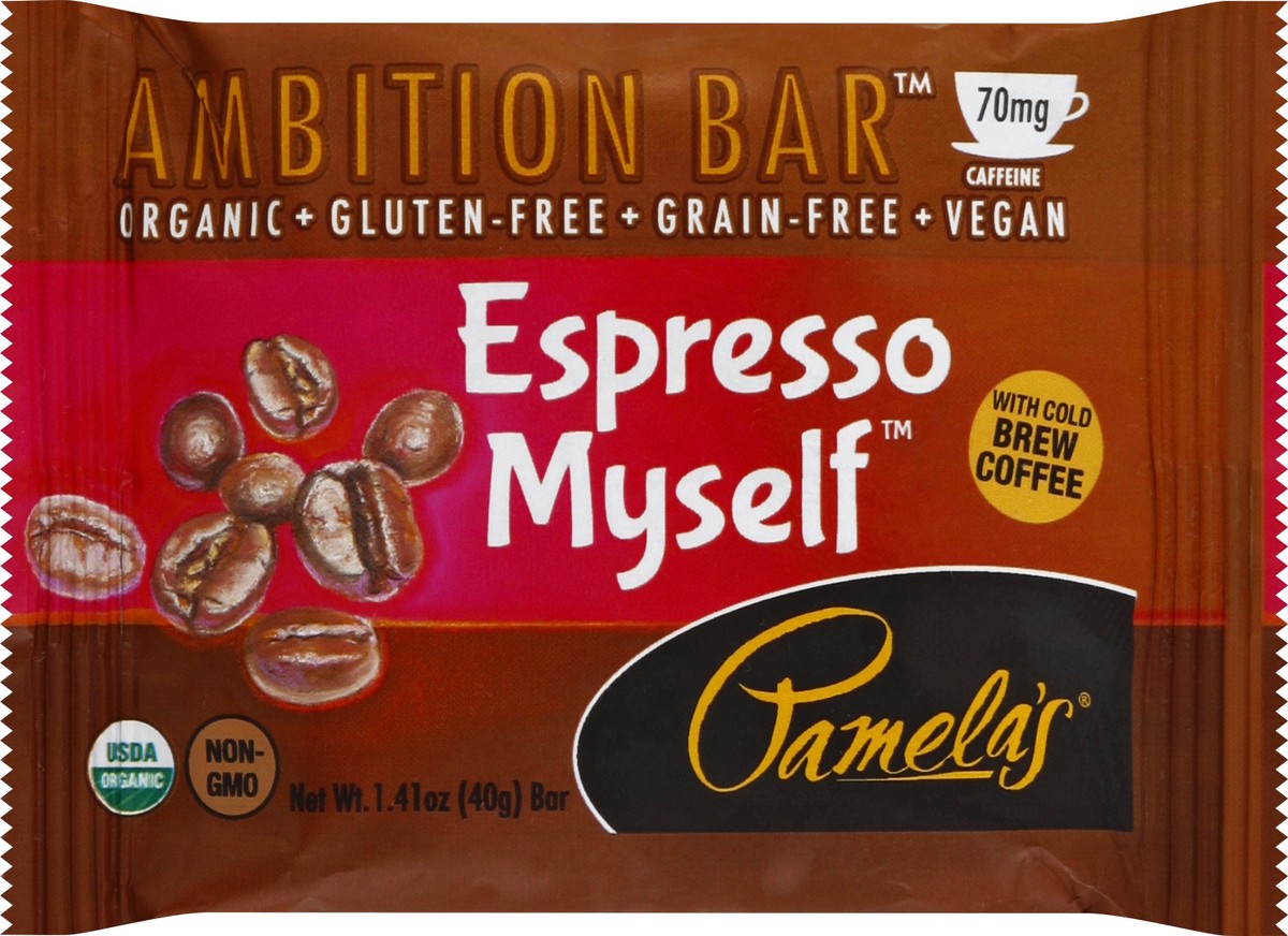 slide 1 of 6, Pamela's Ambition Bar 1.41 oz, 1.41 oz