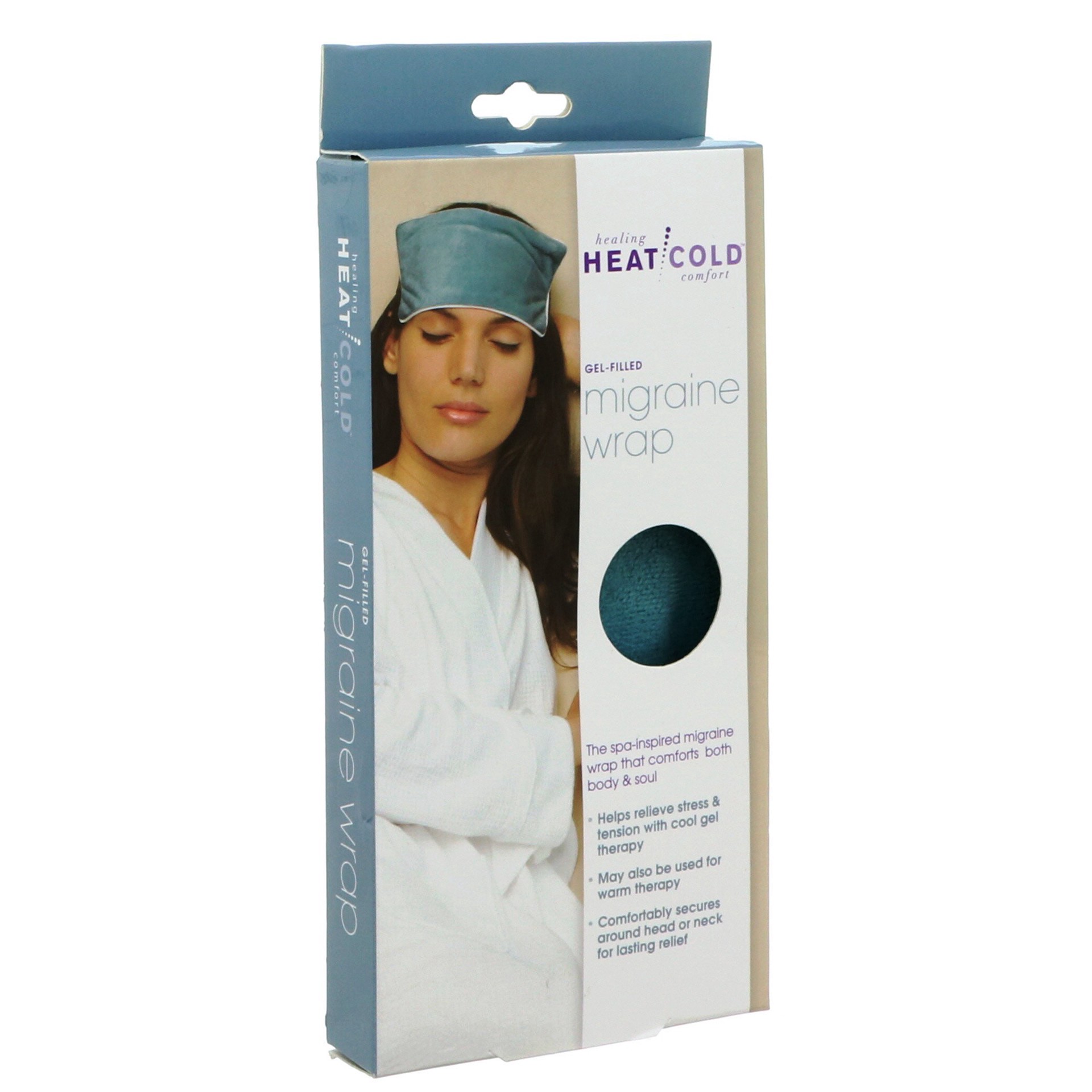 slide 1 of 1, Evriholder Products Healing Heat Cold Comfort Migraine Wrap, 1 ct