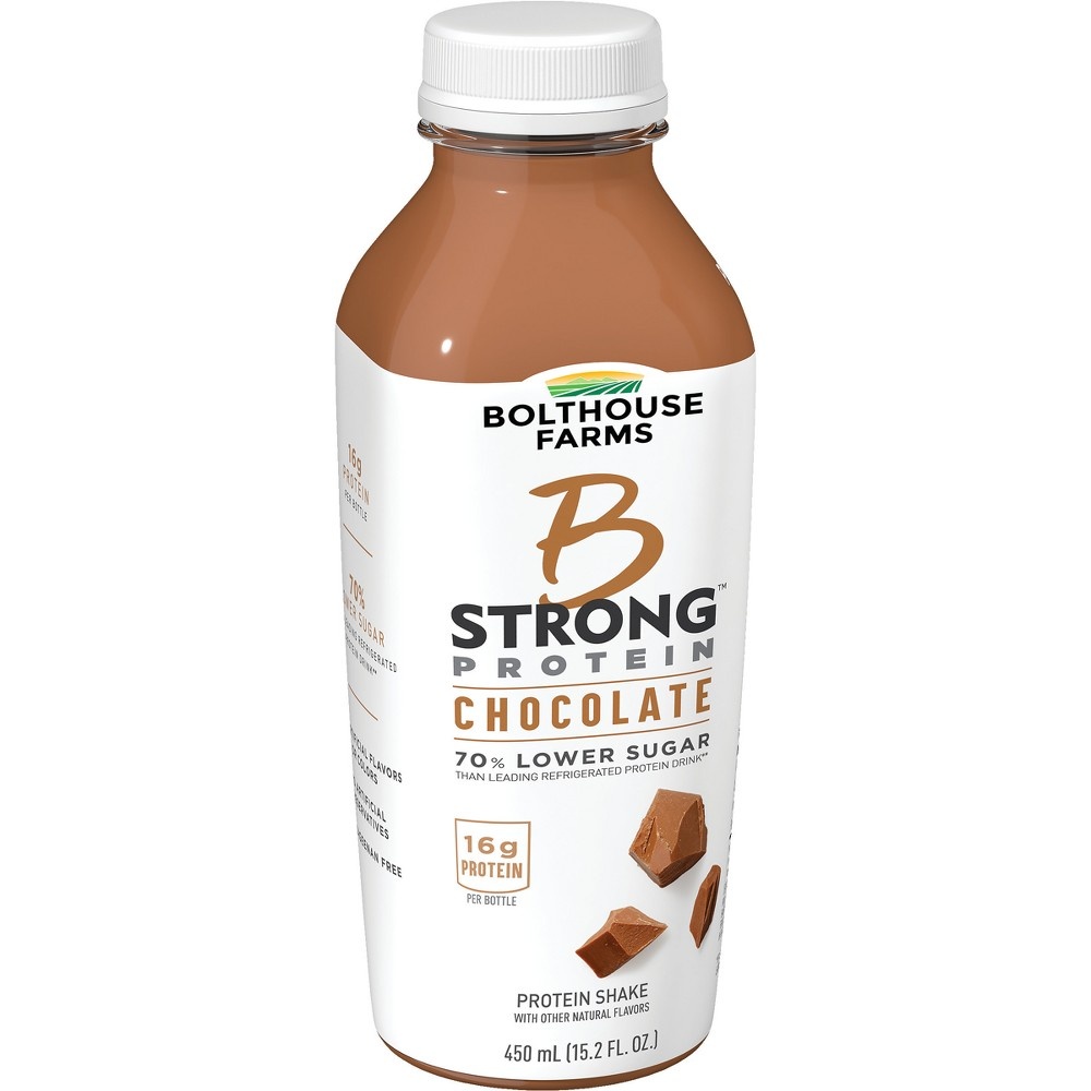 slide 7 of 7, Bolthouse Farms B Strong Chocolate Protein Shake, 15.2 oz