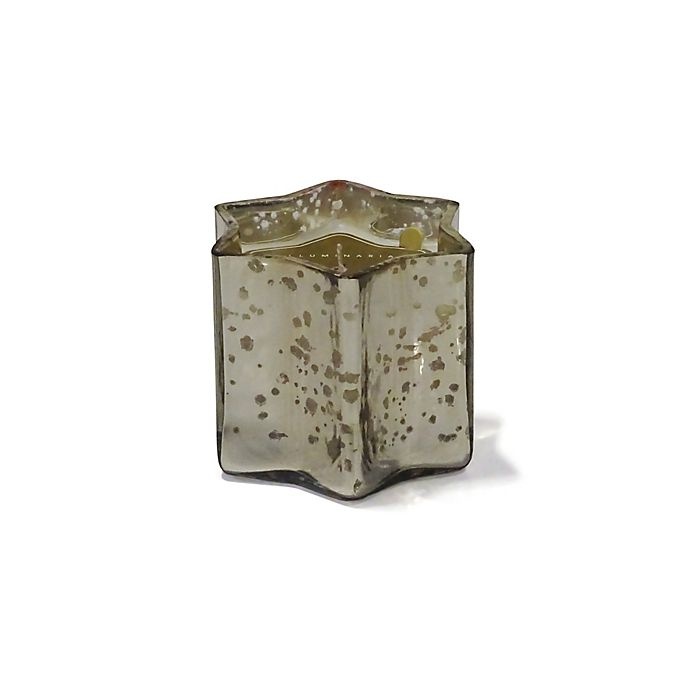 slide 1 of 1, Zodax Small Star Votive Candle - Silver, 1 ct