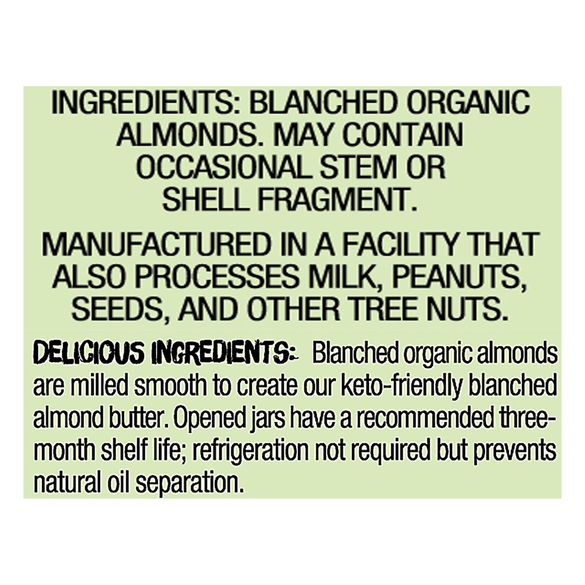 slide 2 of 4, Once Again Extra Creamy Blanched Almond Butter 12 oz, 12 oz