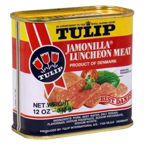 slide 1 of 1, Tulip Jamonilla Pork Luncheon Meat, 12 oz