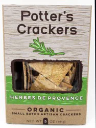 Potters Herb Provence Crackers