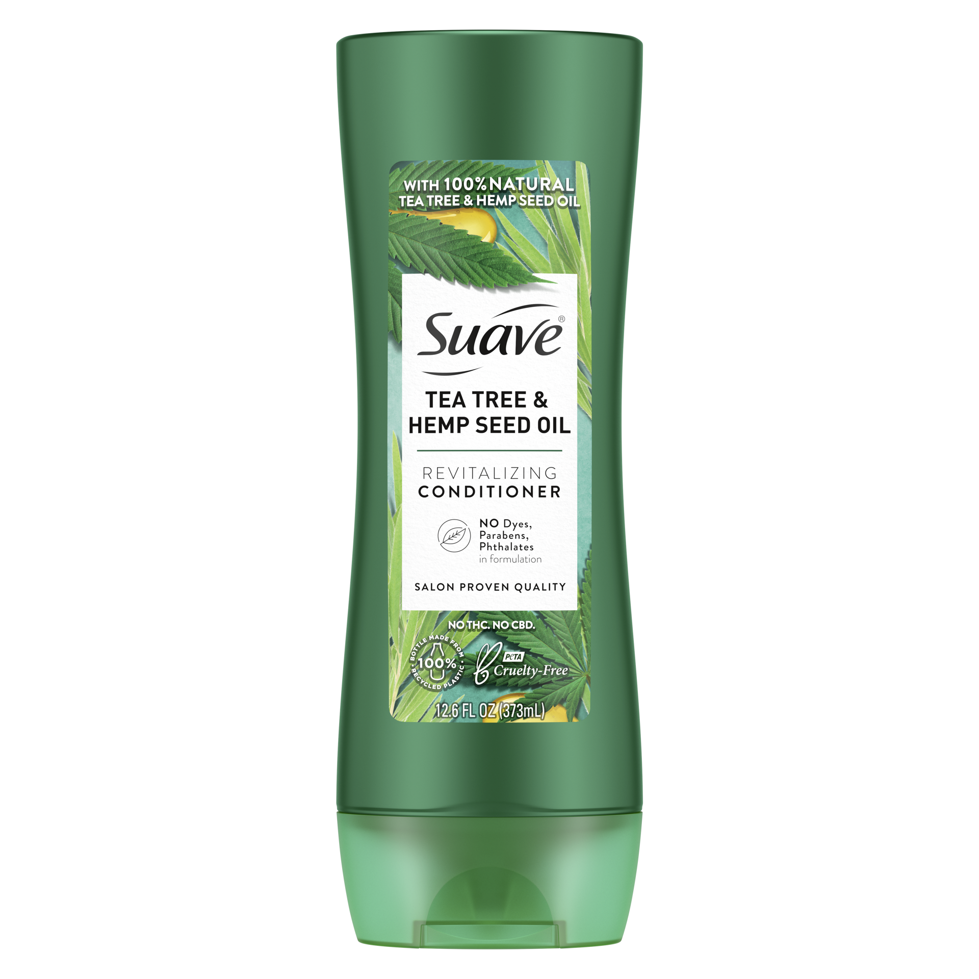 slide 2 of 4, Suave Professionals Suave Conditioner Tea Tree Hemp Seed Oil Conditioner for Oily Hair Paraben Free Conditioner 12.6 oz, 12.6 oz